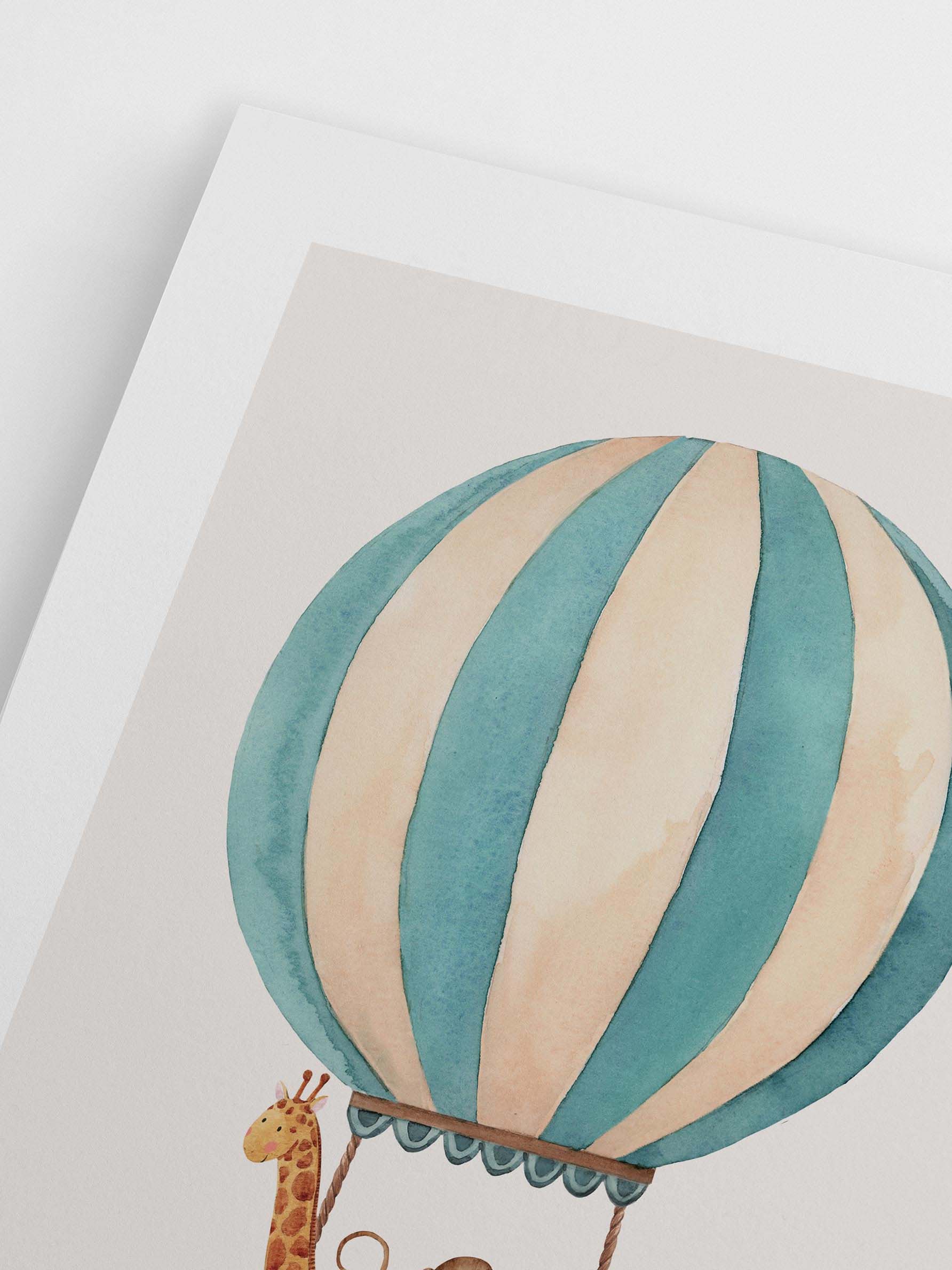 The Balloon Ride Poster - 50x70 cm - Image 2