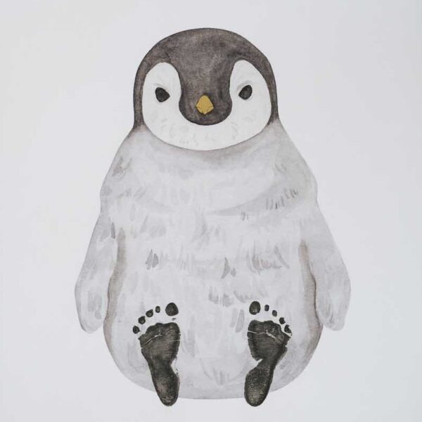 Baby animal footprint kit - Penguin