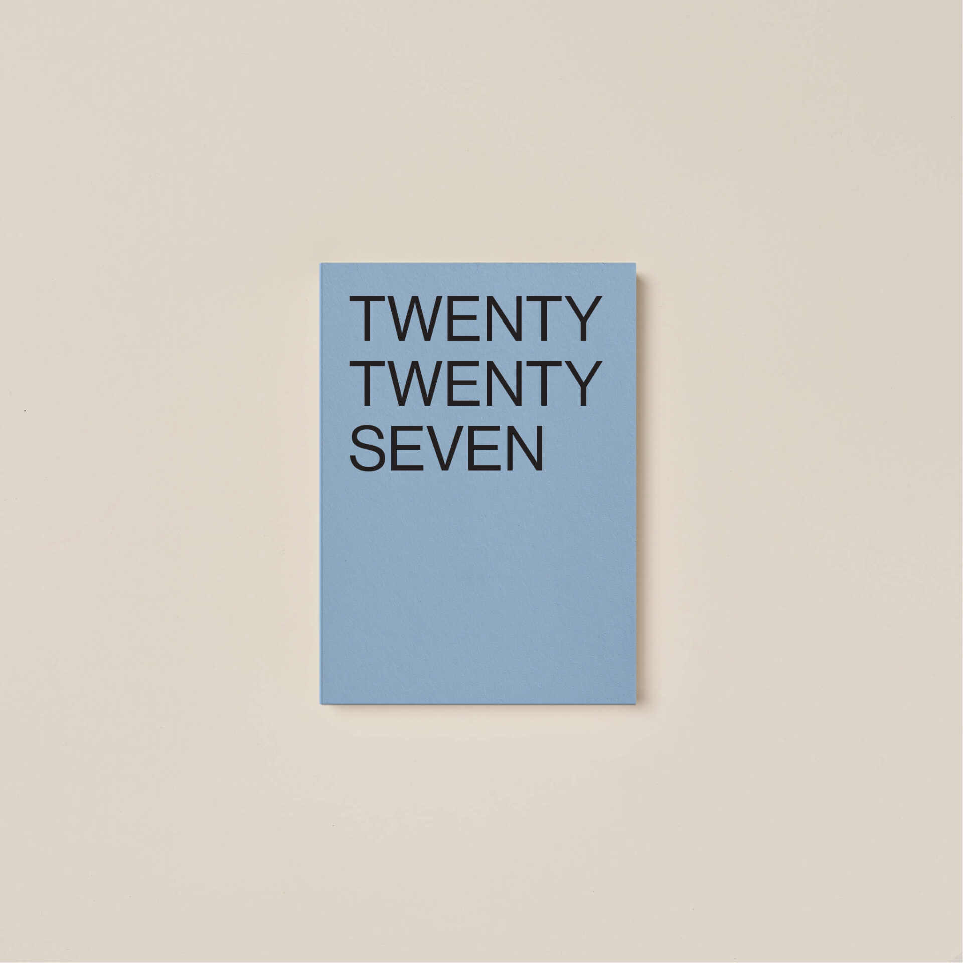 This Might Work Journal 2027 in Cool Blue, featuring a calming blue hardcover with a minimalist design. A premium planner created for intentional planning, goal setting, and everyday organization.