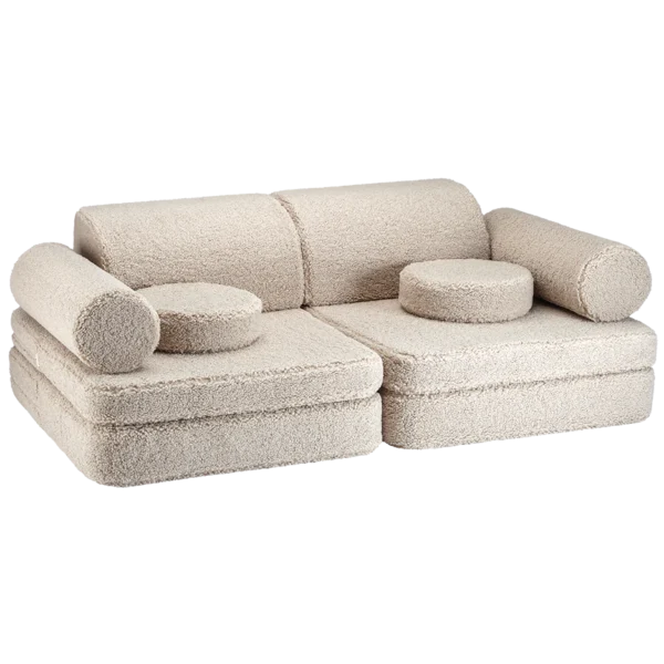 Seetee sofa - different colors and textures - Biscuit