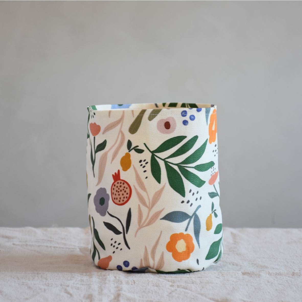 Small storage basket Flowers and fruits - Image 2