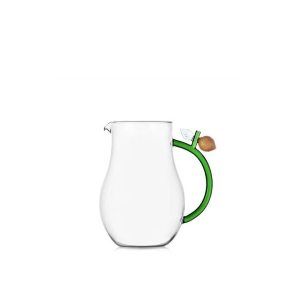 Lemon Jug from Ichendorf Milano — handcrafted glass jug with a bright, playful design.