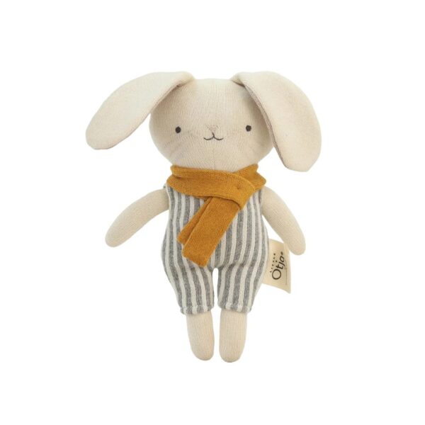 Knitted Rabbit Toy from Little Otja — handcrafted soft toy rabbit.