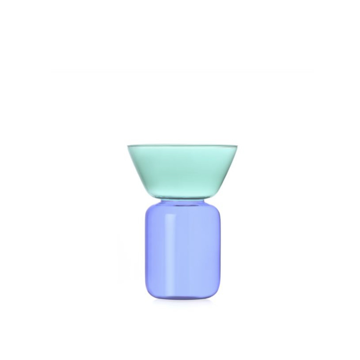 Gelee Vase, light blue/petrol